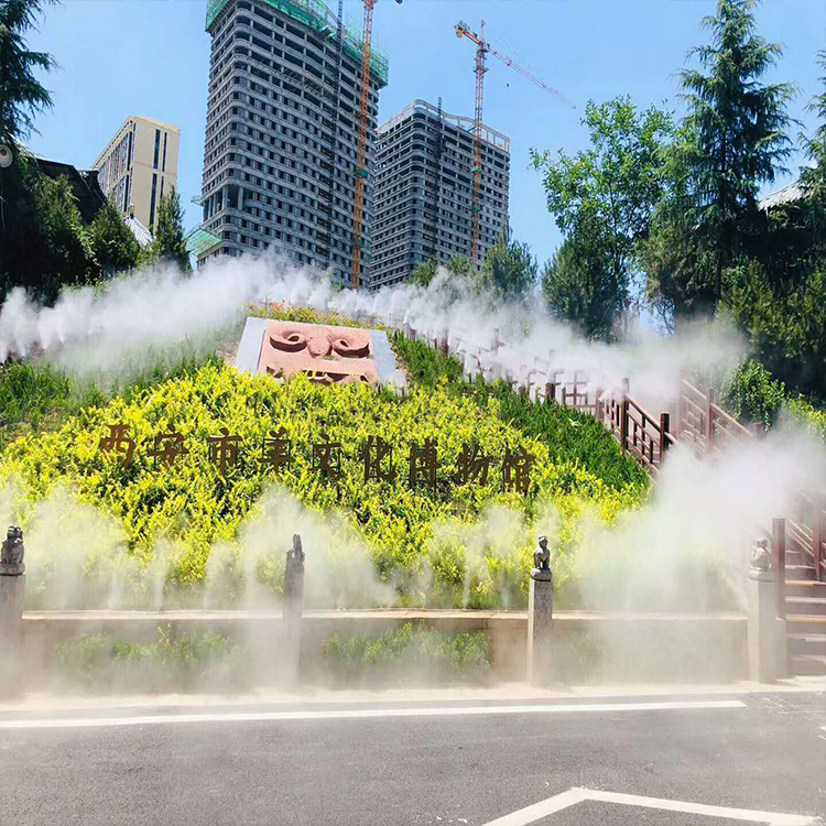 人造雾景观 雾森喷雾系统